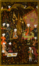 绑定法庭场景 恋人聚会的结合 (Madjâles al-'ochhâq)
