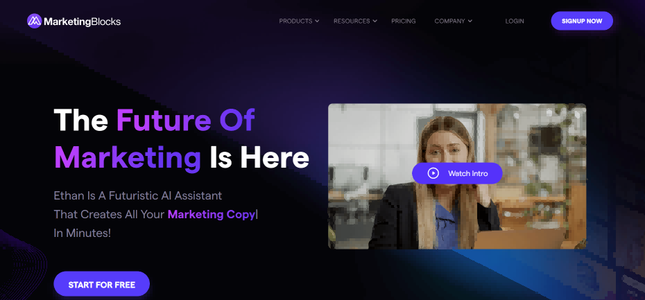 MarketingBlocks AI官网
