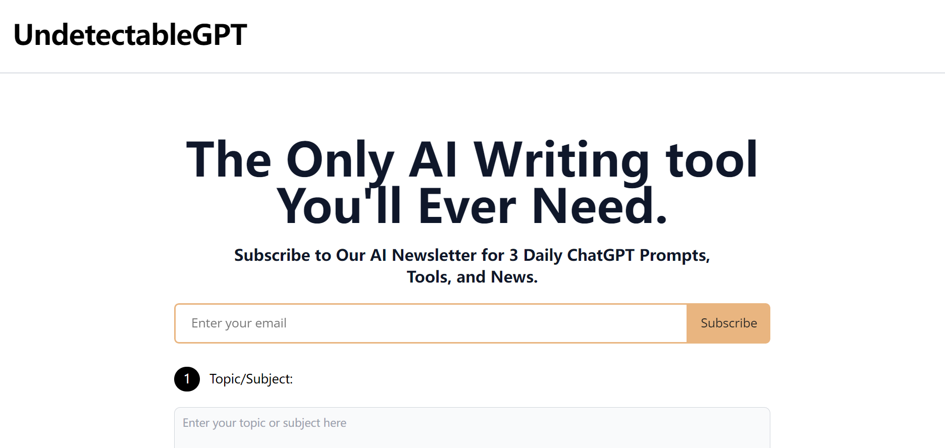 UnDetectableGPT官网