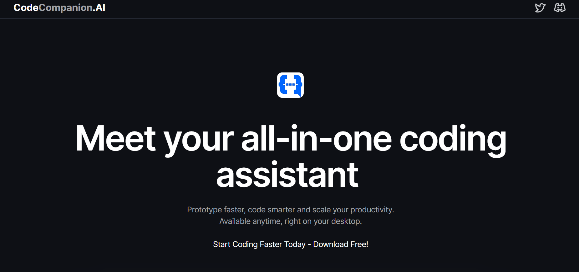 CodeCompanion.AI官网
