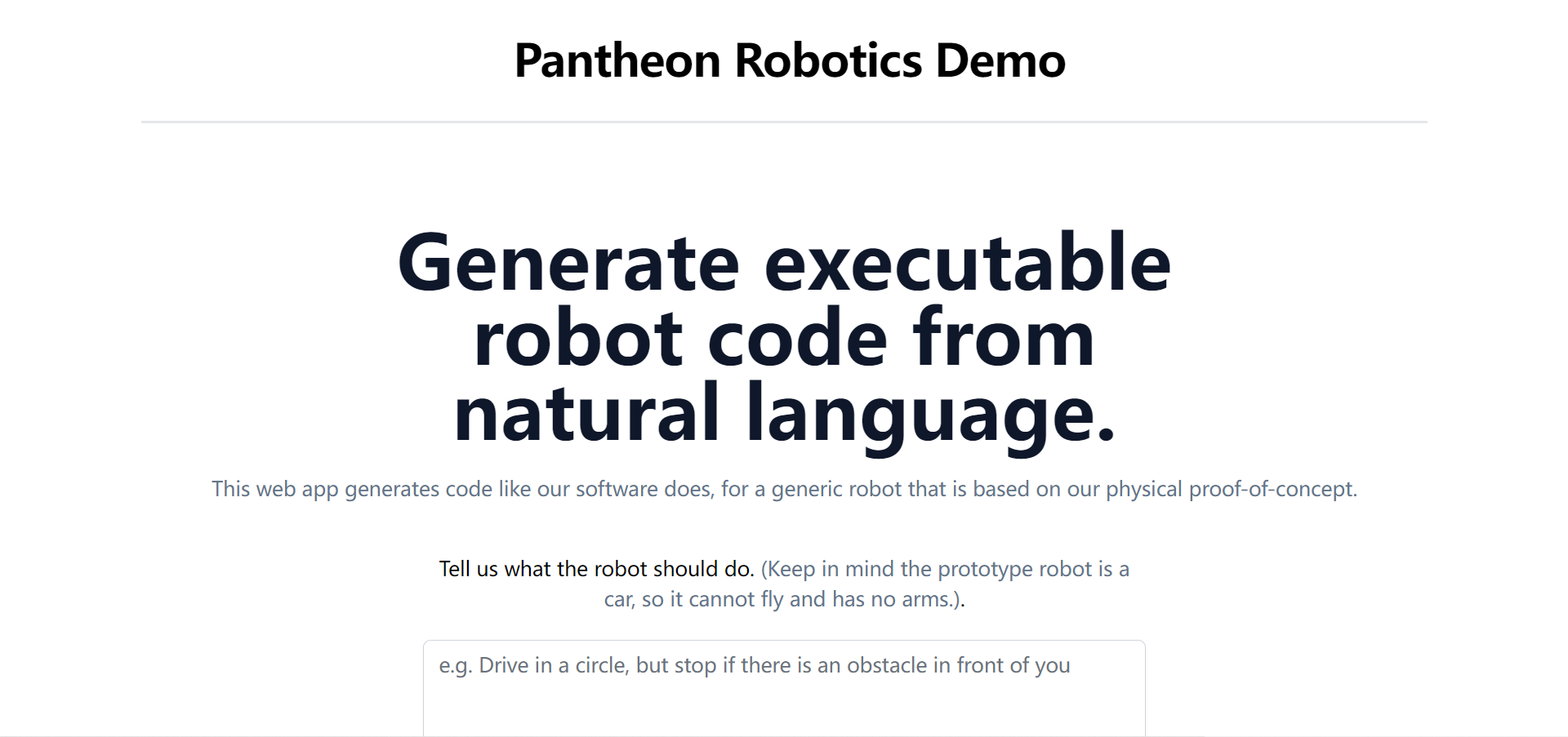 Pantheon Robotics官网