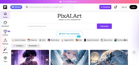 PixAI.Art官网