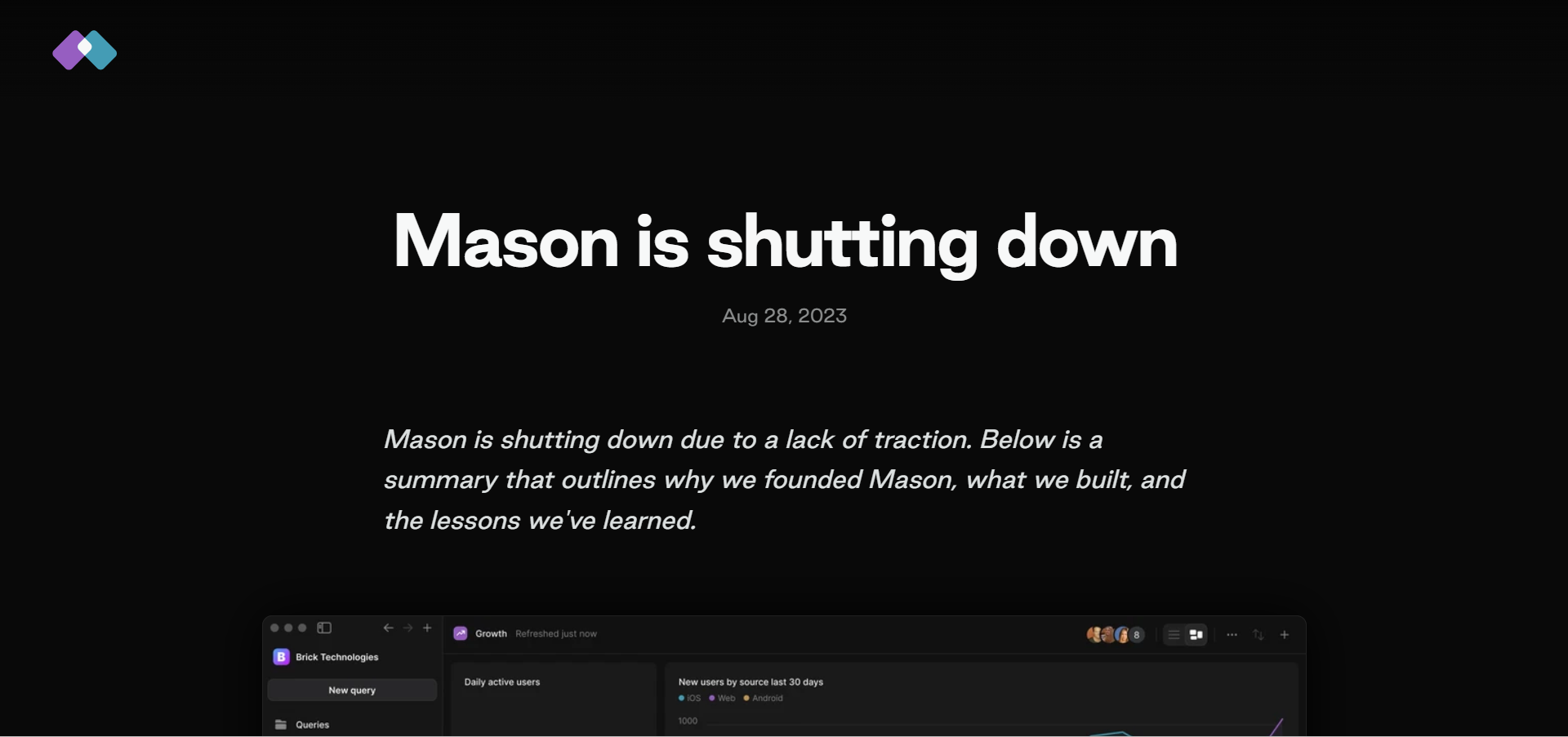 Mason官网