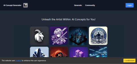 AI Concept Generator官网