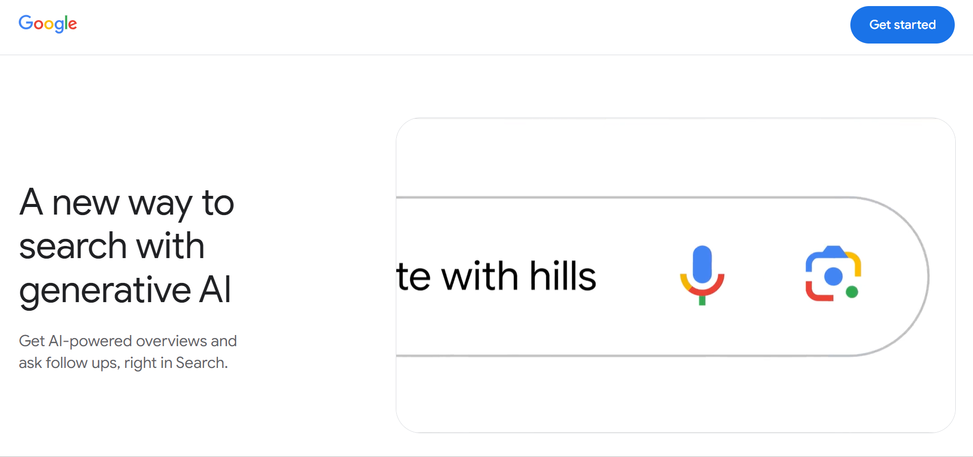 Google SGE官网