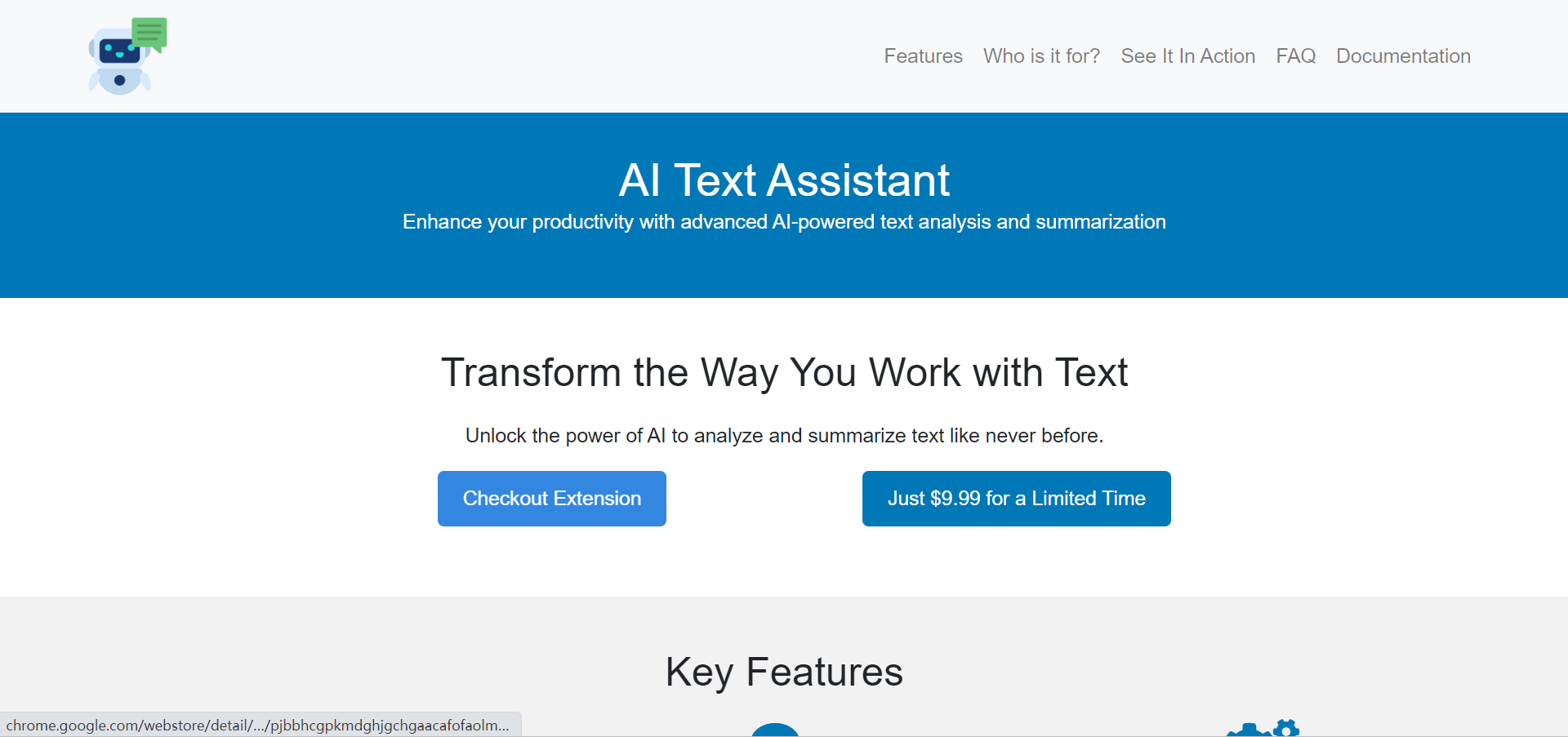 AI Text Assistant官网