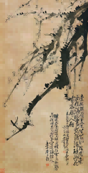 李方膺画作：《梅花图》